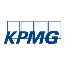 Logo de KPMG.