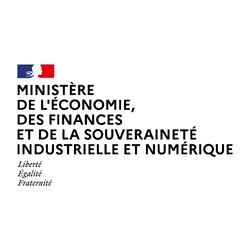 Logo du Ministère de l'économie, des finances et de la souveraineté industrielle et numérique.