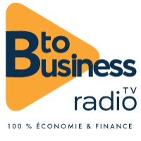 Logo de B to Business tv radio.